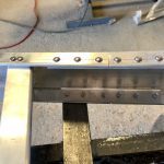 Repaired rail from the inside